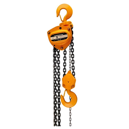 Harrington CF050-20 Hand Chain Hoist with 5 Ton Lift Capacity & 20FT Chain - Reconditioned - Harrington CF050-20