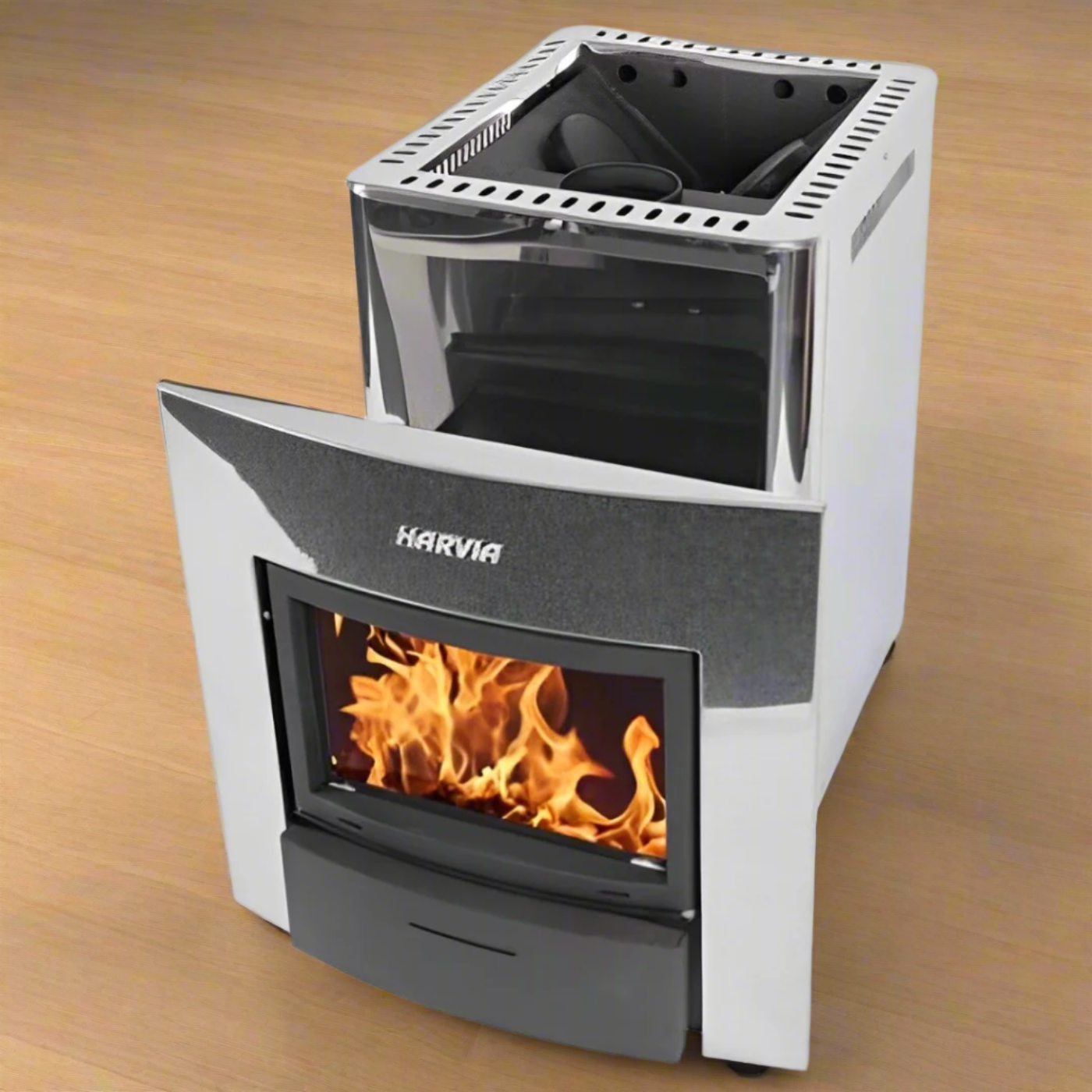 Harvia  24.1kW Steel Wood Burning Sauna Stove - WKPR20DUOS