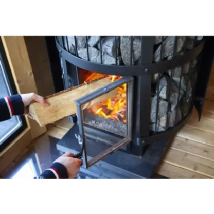 GREE Harvia GreenFlame Series 240 GreenFlame Wood Burning Sauna Stove - WK200LD