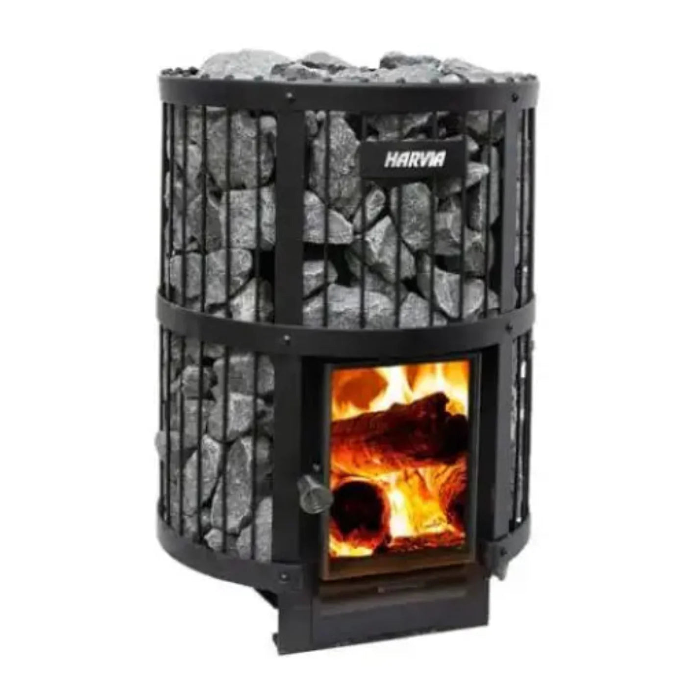 GREE Harvia GreenFlame Series 240 GreenFlame Wood Burning Sauna Stove - WK200LD