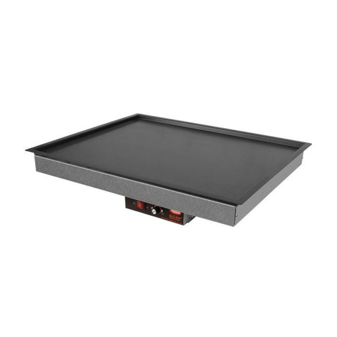 Hatco GRSBF-24-I 25.5" Glo-Ray Built-In Rectangular Heated Shelf Warmer with Recessed Top - 120V/550W - GRSBF-24-I