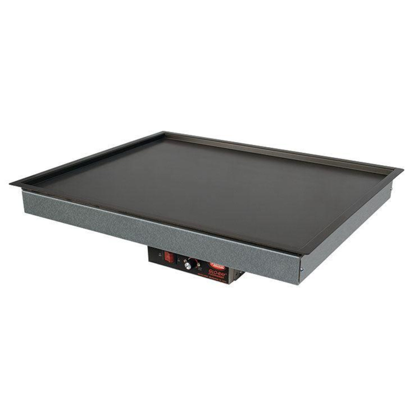 Hatco GRSBF-54-I 55.5" Glo-Ray Built-In Rectangular Recessed Top Aluminum Heated Shelf - 120V/1,110W - GRSBF-54-I