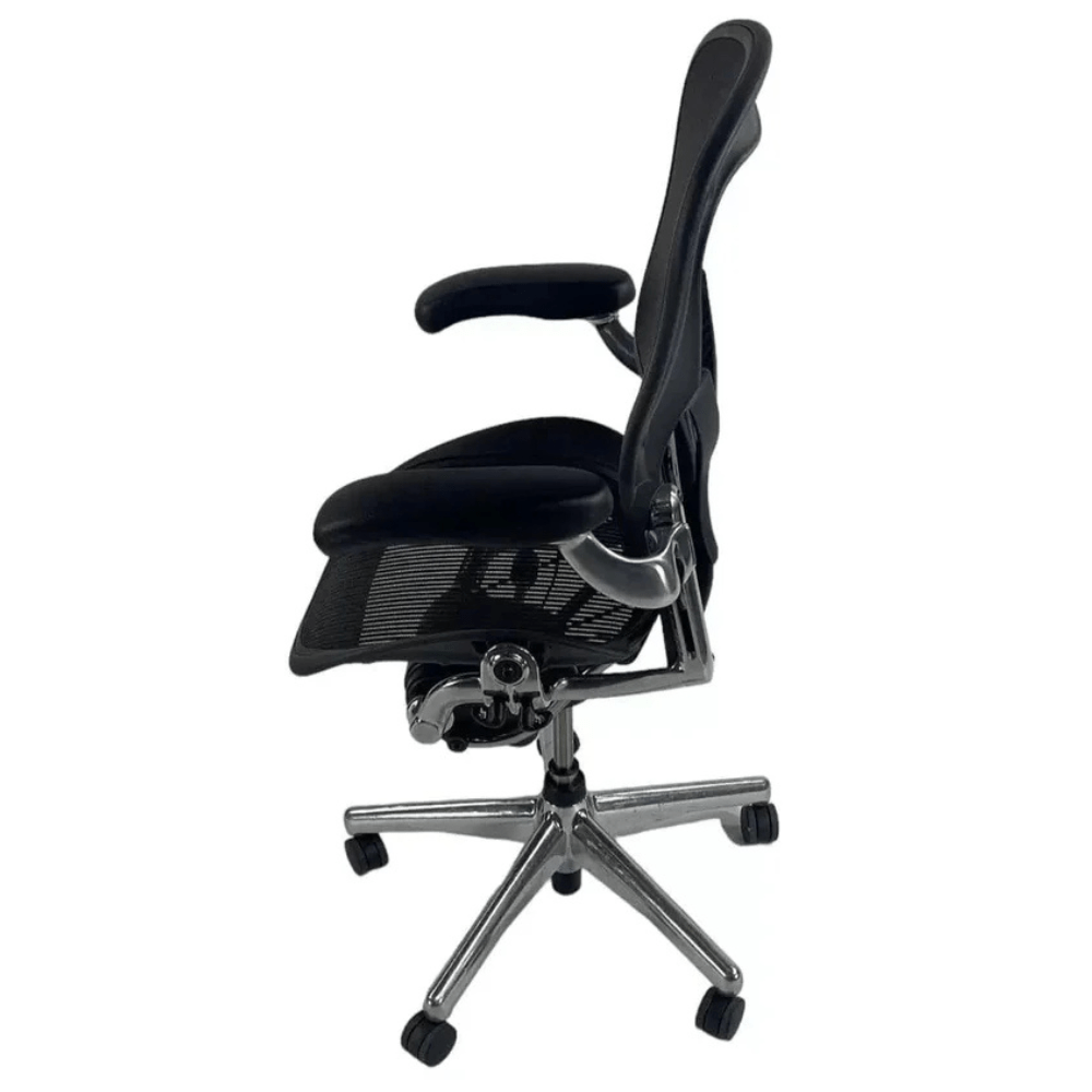 Herman Miller Aeron Classic Chair – Fully Loaded with Aluminum Frame