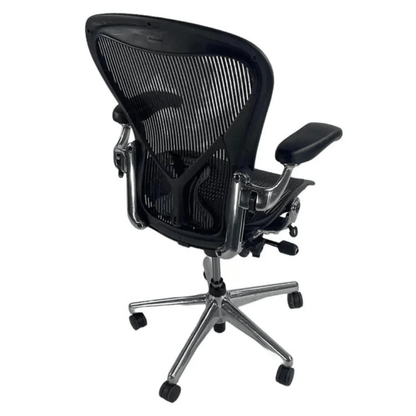 Herman Miller Aeron Classic Chair – Fully Loaded with Aluminum Frame
