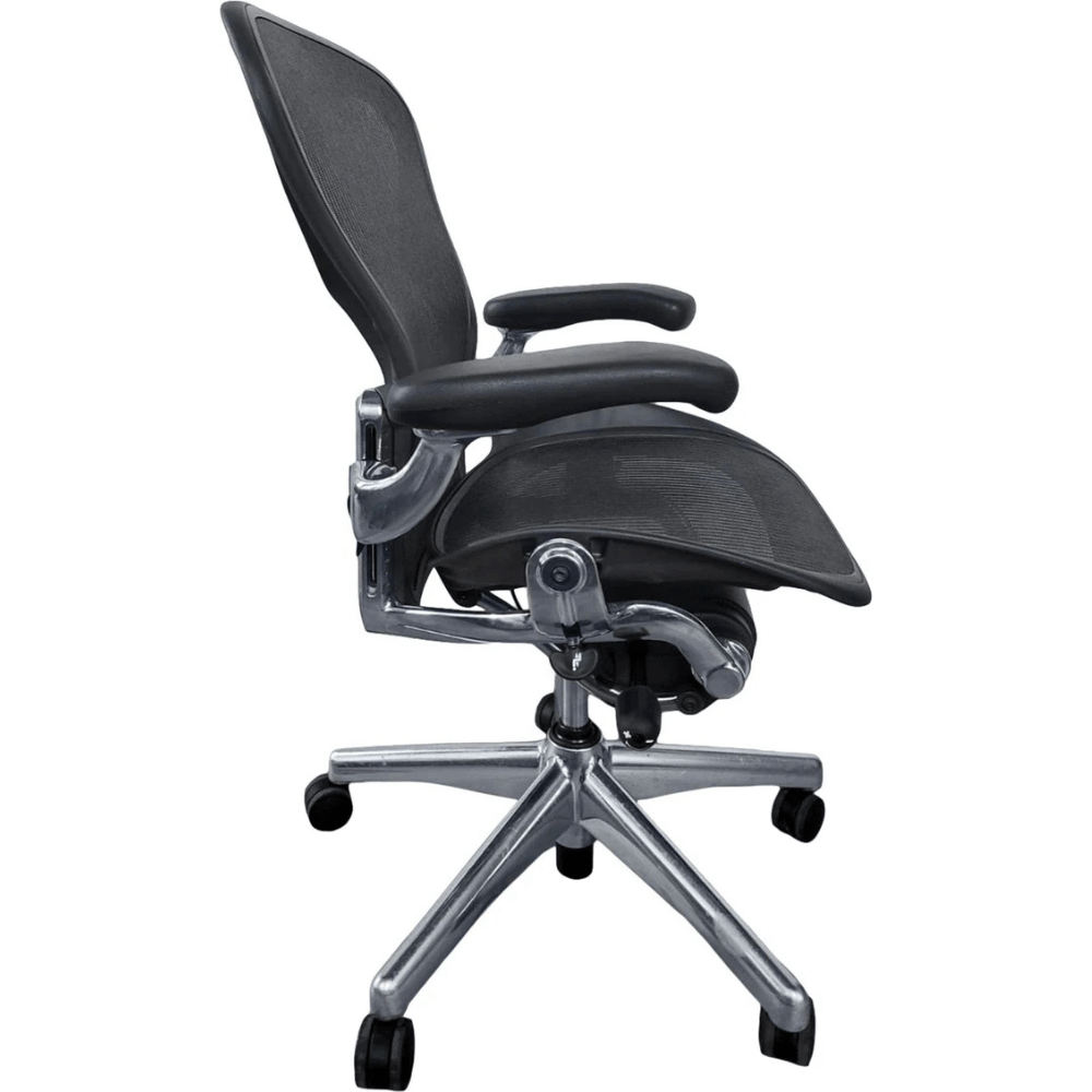 Herman Miller Aeron Classic Chair – Fully Loaded with Aluminum Frame