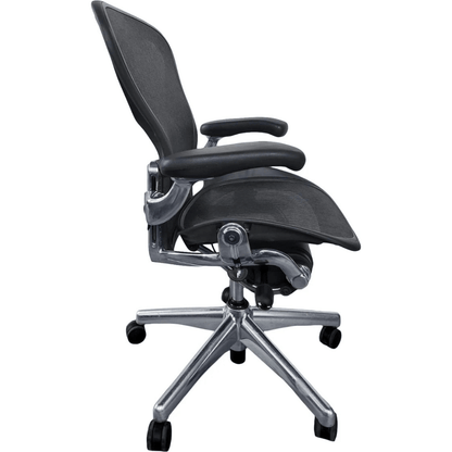 Herman Miller Aeron Classic Chair – Fully Loaded with Aluminum Frame