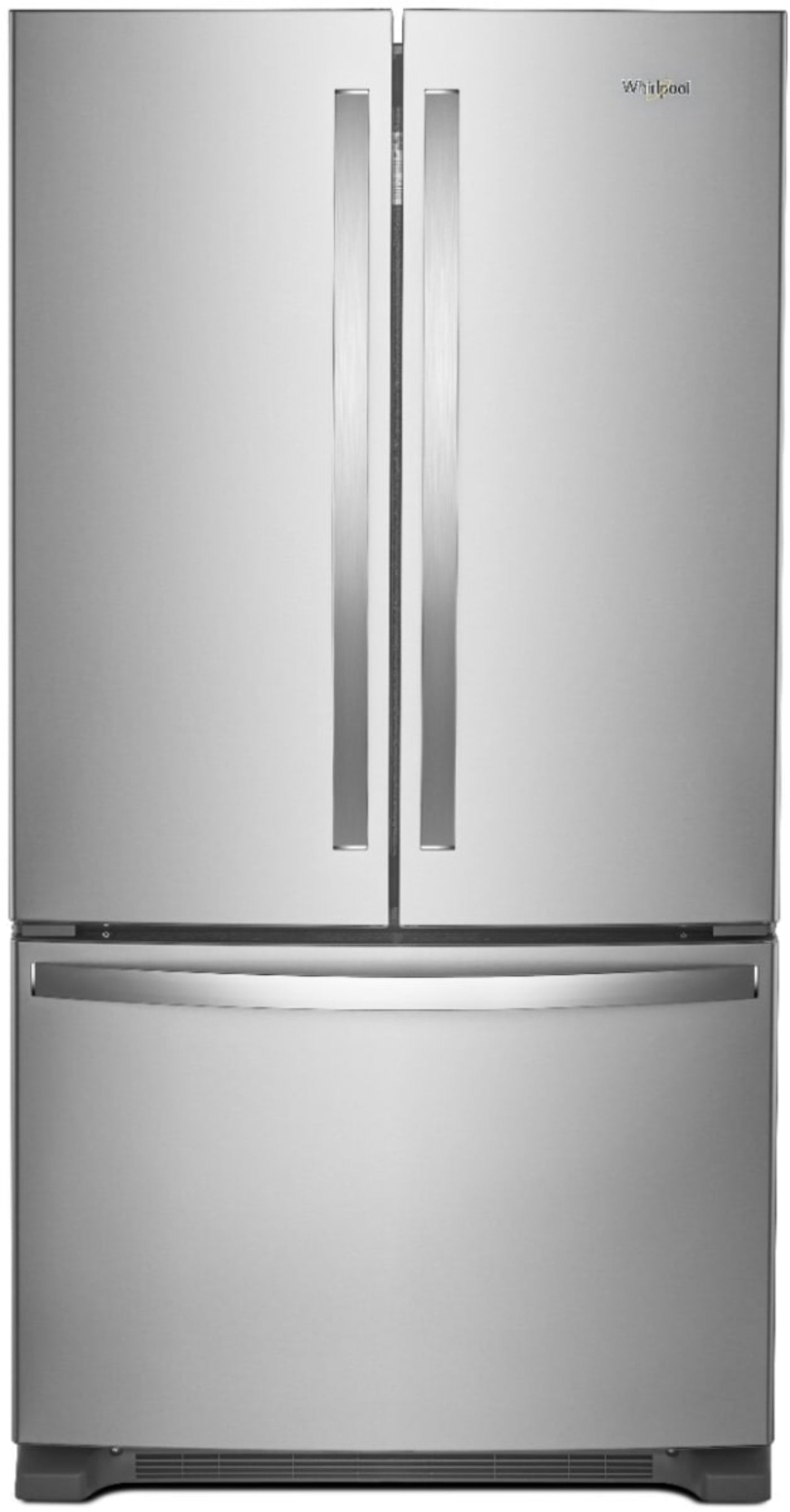 WHIRPOOL 36-Inch Wide Full-Depth French Door Bottom Mount Refrigerator - 25 Cu. Ft. - WRFF3236RZ
