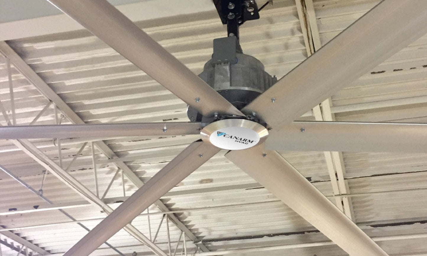 Canarm Hexa-Lite EC HVLS 16 Foot Blade Industrial Fan New - 6L16EC-230-1