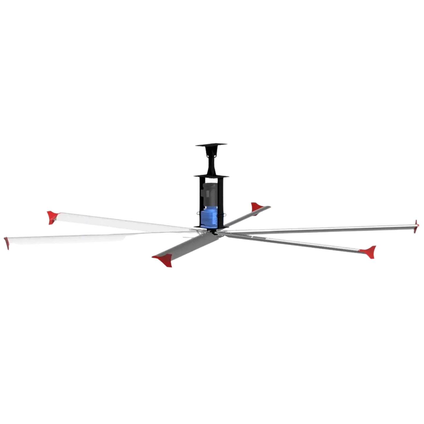 Canarm Hexa-Lite HVLS 12 Foot Blade Industrial Fan New - 6L12-115-1