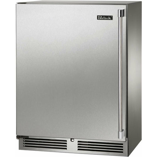 Perlick 24" Beverage Center Stainless Steel Solid Door 3.1 Cu. Ft. Capacity, Sottile Sh.Depth (18") - HH24BS-4-1