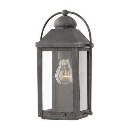 Hinkley Aged Zinc Outdoor Anchorage Wall Light - 1850DZ