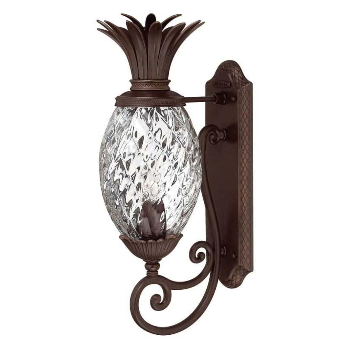 Hinkley Outdoor Plantation Copper Bronze Wall Light - 2220CB