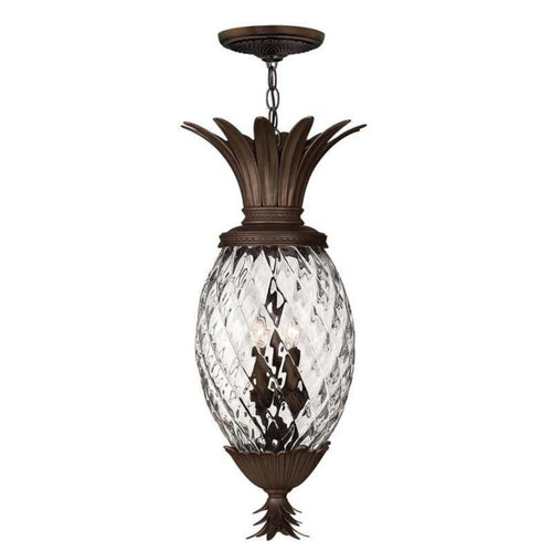 Hinkley Copper Bronze Foyer Plantation Pendant Light - 2222CB