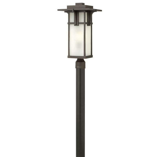 Hinkley Outdoor Manhattan Oil Rubbed Bronze Post Mount Socket Light - 2231OZ