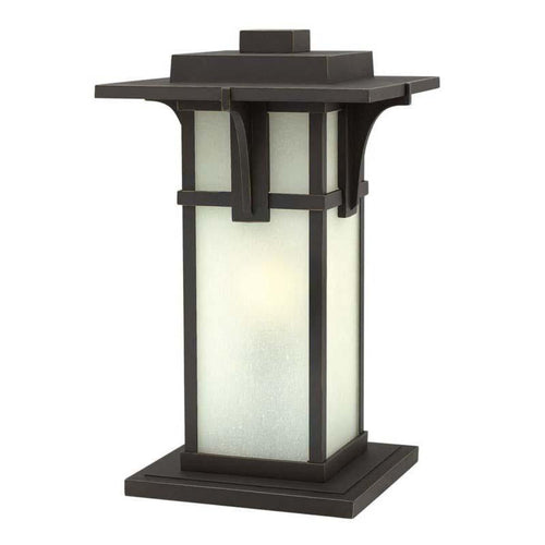 Hinkley Outdoor Manhattan Oil Rubbed Bronze Pier Mount Socket Light - 2237OZ