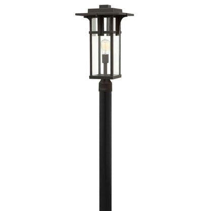 Hinkley Outdoor Manhattan Oil Rubbed Bronze Post Mount Light - 2321OZ