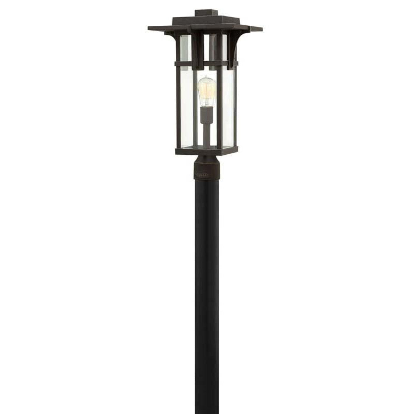 Hinkley Outdoor Manhattan Oil Rubbed Bronze Post Mount Light - 2321OZ
