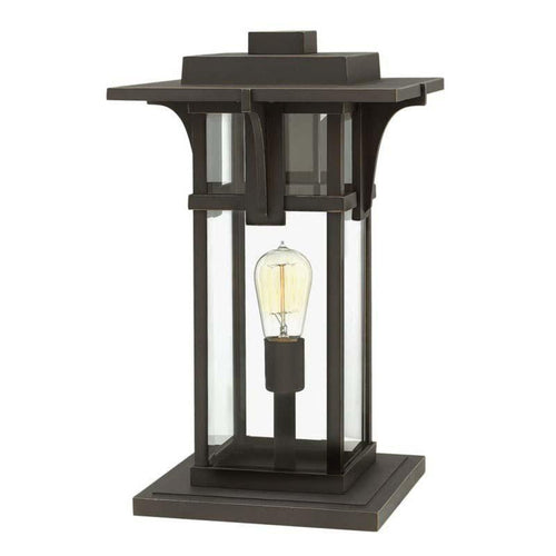 Hinkley 2327OZ Outdoor Manhattan Oil Rubbed Bronze Pier Mount Light - 2327OZ