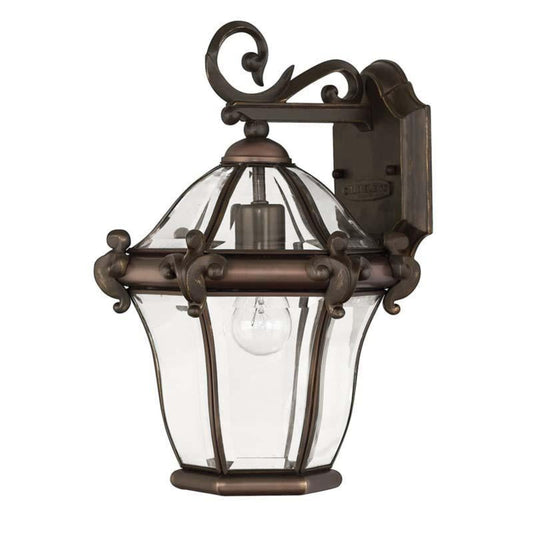 Hinkley Copper Bronze Outdoor San Clemente Wall Light - 2440CB