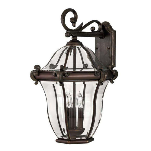 Hinkley 2445CB Outdoor San Clemente Copper Bronze Wall Light - 2445CB
