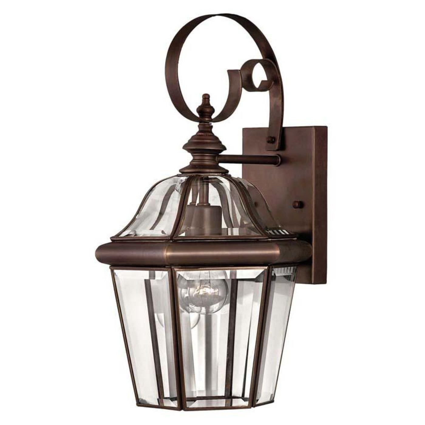Hinkley Outdoor Augusta Copper Bronze Wall Light - 2450CB