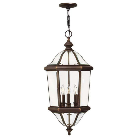 Hinkley Outdoor Augusta Copper Bronze Hanging Light - 2452CB