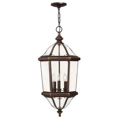 Hinkley Outdoor Augusta Copper Bronze Hanging Light - 2452CB
