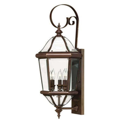 Hinkley Outdoor Augusta Copper Bronze Wall Light - 2454CB