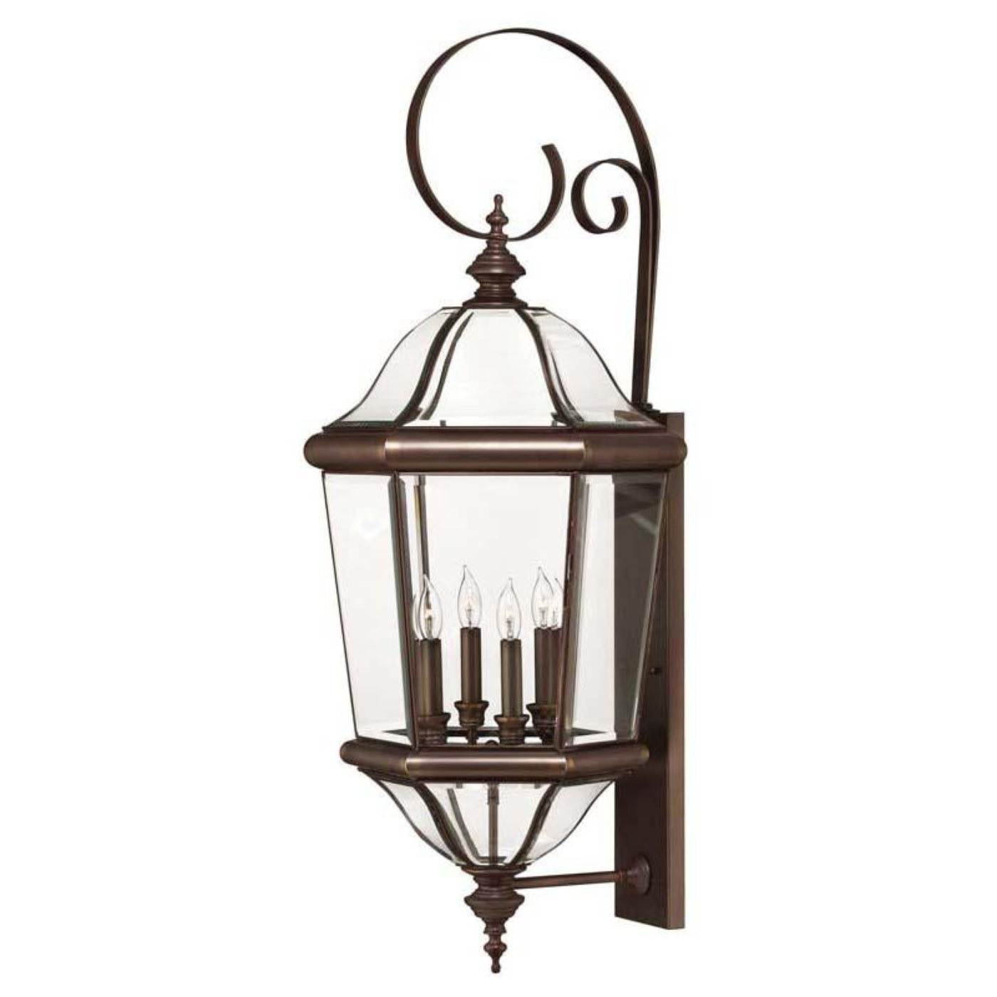 Hinkley Outdoor Augusta Copper Bronze Wall Light - 2456CB