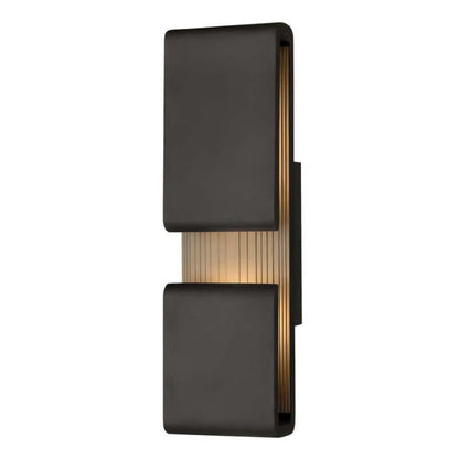 Hinkley Black Outdoor Contour Wall Light - 2815BK
