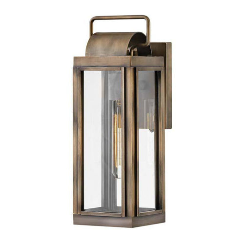 Hinkley Burnished Bronze Outdoor Sag Harbor Wall Light - 2840BU