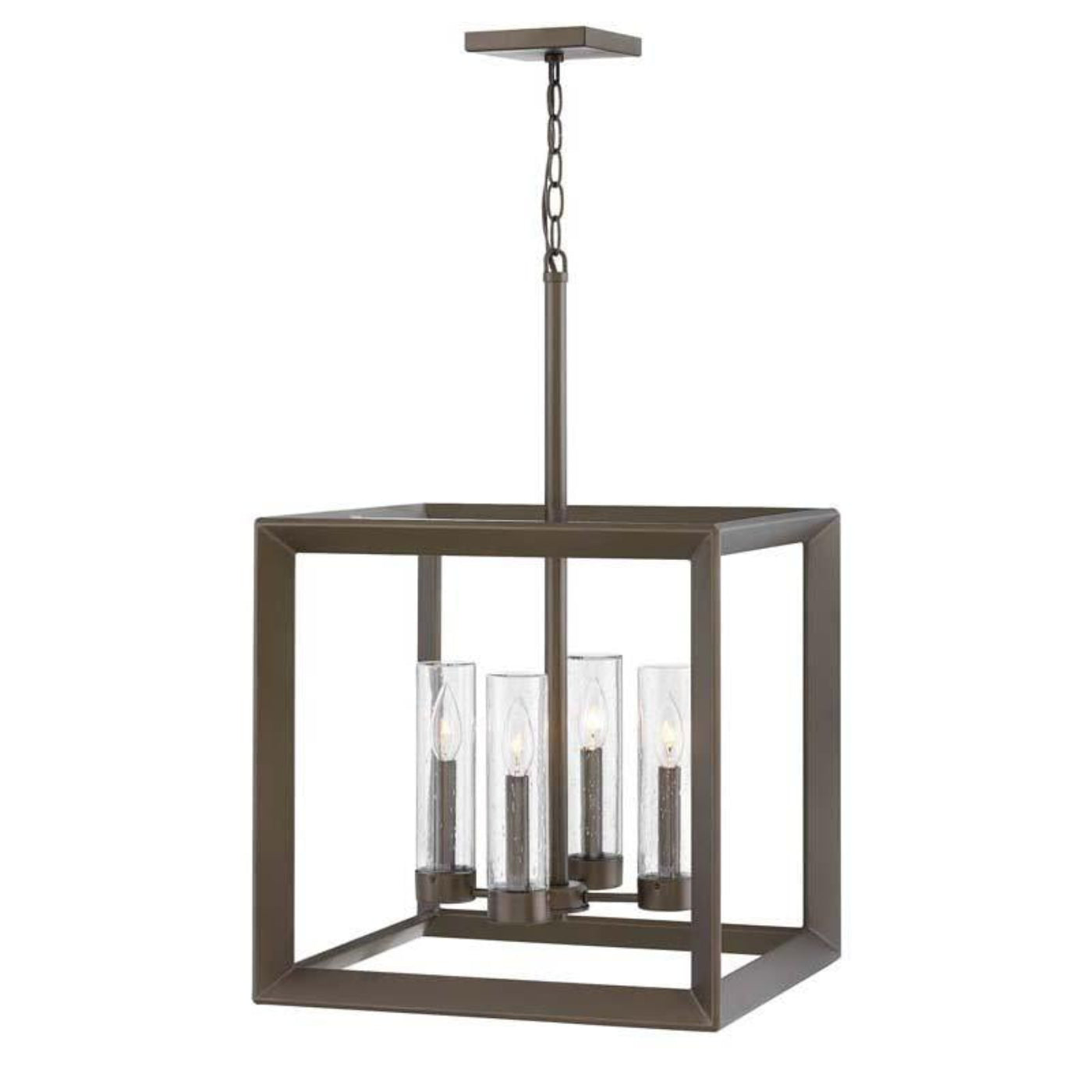 Hinkley Socket Outdoor Rhodes Warm Bronze Hanging Light - 29304WB