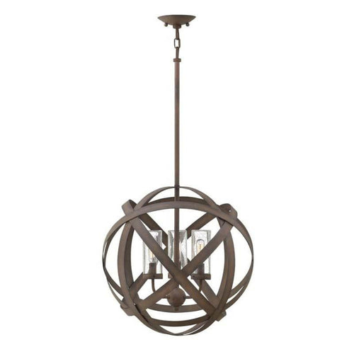 Hinkley Outdoor Carson Vintage Iron Hanging Light - 29703VI