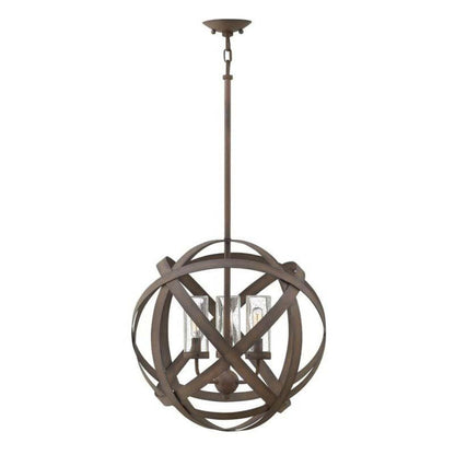 Hinkley Outdoor Carson Vintage Iron Hanging Light - 29703VI