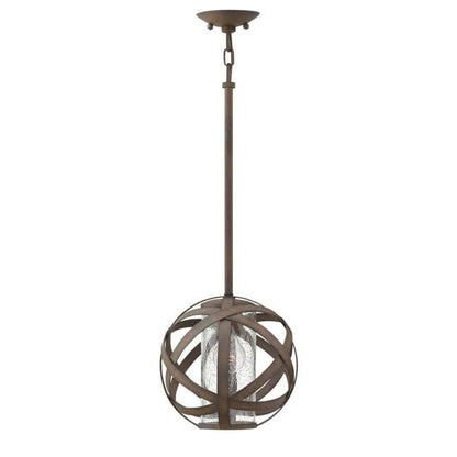 Hinkley Outdoor Carson Vintage Iron Hanging Light - 29707VI