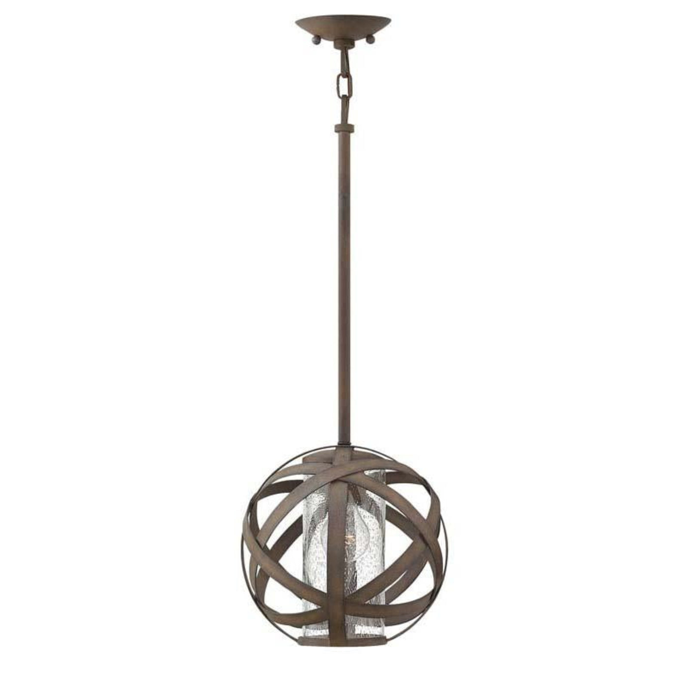 Hinkley Outdoor Carson Vintage Iron Hanging Light - 29707VI