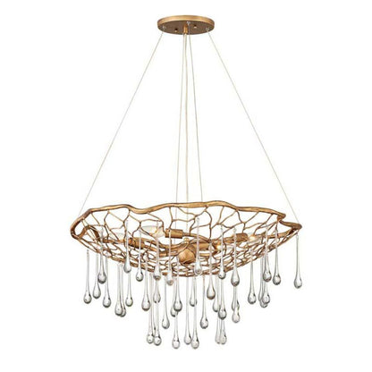 Hinkley Chandelier Laguna Burnished Gold - 45304BNG