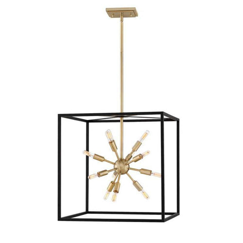 Hinkley Chandelier Aros Black - 46314BLK