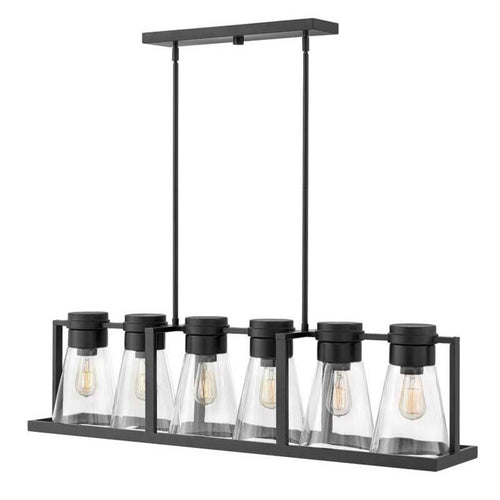 Hinkley Chandelier Refinery with Clear glass - 63306 CL