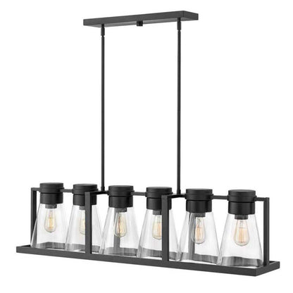 Hinkley Chandelier Refinery with Clear glass - 63306 CL
