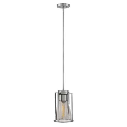 Hinkley  Refinery with Clear glass Pendant Light - 63307BK-CL