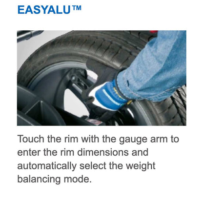 Hofmann | Geodyna 9000P Diagnostic Wheel Balancer with Touchscreen & 3D Camera Technology  - EEWB771AP230