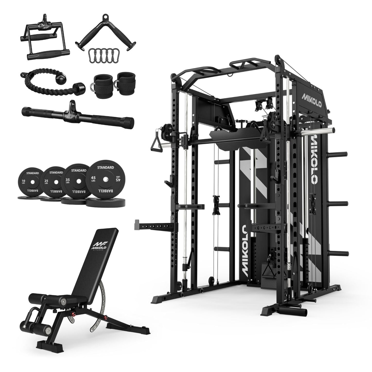 Mikolo Fitness HORUS Essential Package - DM-SM02-B-HP5-BB