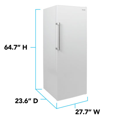 Avanti 10.8 cu ft Vertical Freezer - AV1081VFK0W