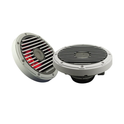 Diamond Audio 8" HXM Series 2-Way Marine Speaker w/RGB LED Lighting - HXM8