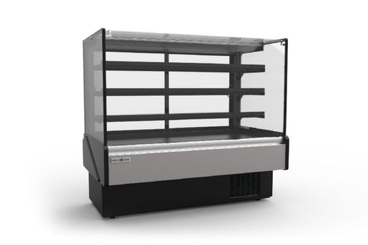 Hydra-Kool  | 40" Wide Non-Refrigerated Flat Glass Bakery Display Case - KBD-FG-40-D