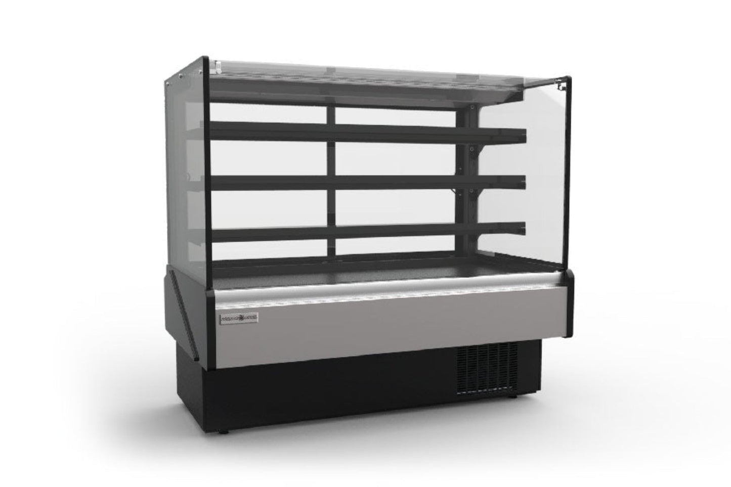 Hydra-Kool  | 60" Wide Self Contained Flat Glass Bakery Display Case - KBD-FG-60-S