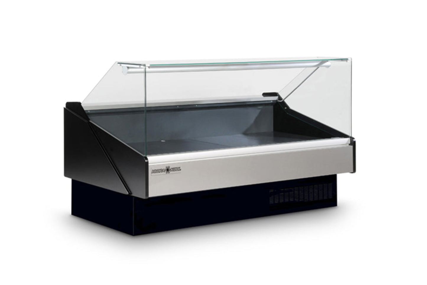 Hydra-Kool &nbsp;| 101" Wide Self Contained Flat Glass Deli Display Case - KFM-FG-100-S