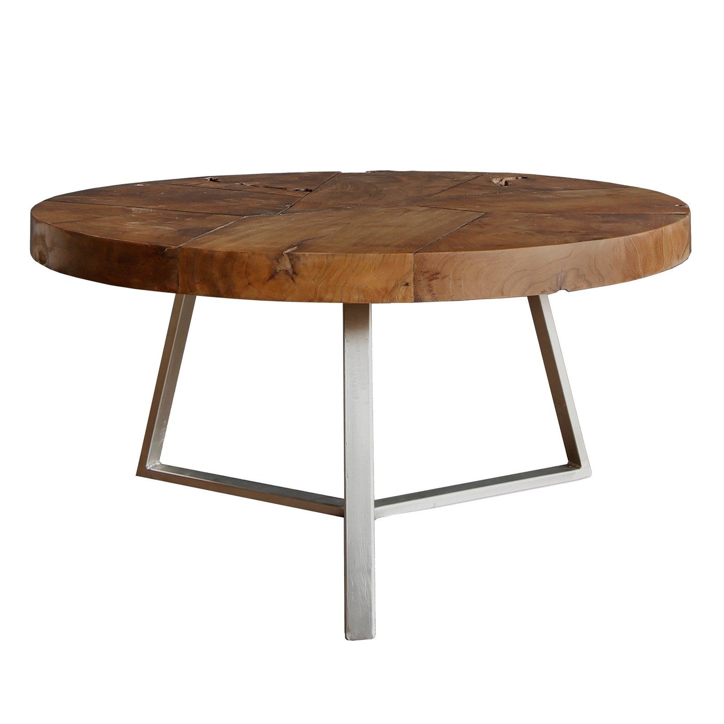 New Pacific Direct Leon Reclaimed Teak Wood Coffee Table 9600024