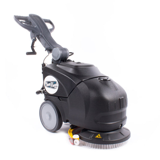 CleanFreak 14" Reliable Walk Behind Floor Scrubber (Battery & Electric Options) - 4 Gallons - IES-14-E-CF